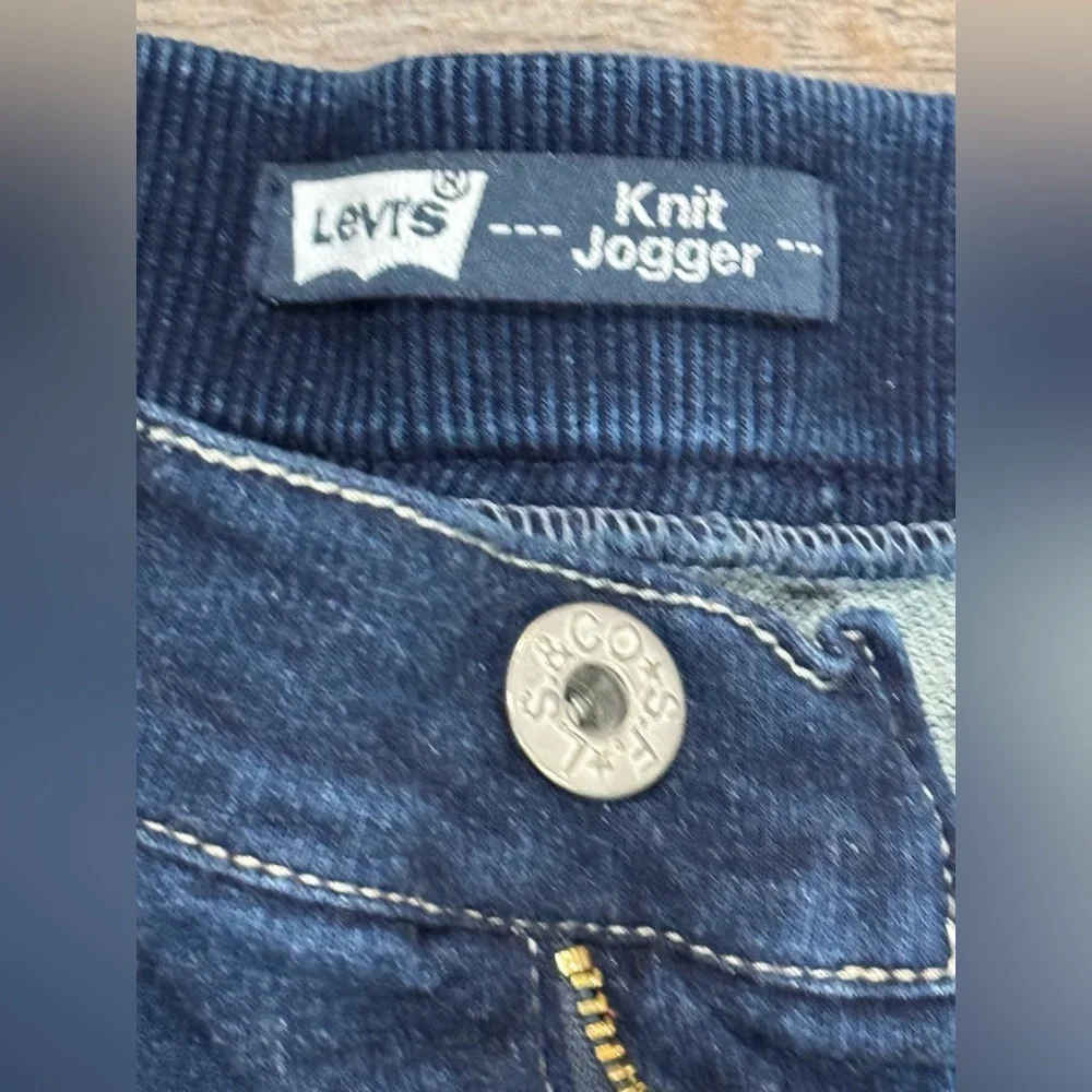 Dark Blue Levi’s Denim Joggers​
